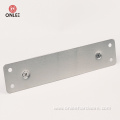 Stainless steel plate big handle with arcuate handle